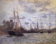 Claude Monet THe Seine at Rouen china oil painting reproduction